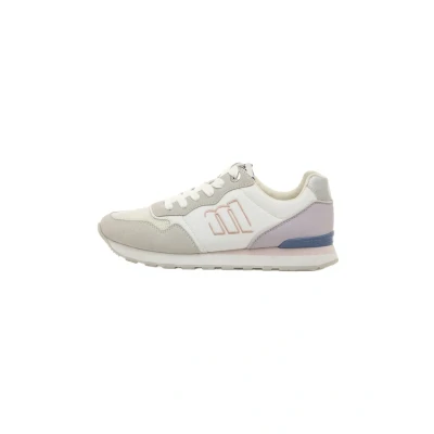 Afbeelding van mtng Sneakers laag, Dames, Maat: 39, Offwhite Textiel