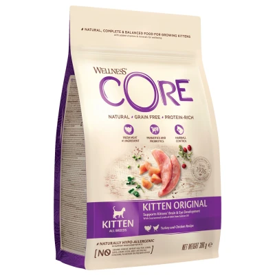 Afbeelding van Wellness Core Grain Free Kitten Kalkoen Kattenvoer 300 g
