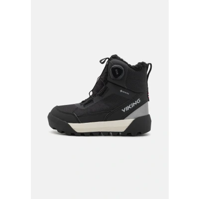 Afbeelding van Viking Expower WARM GTX BOA Unisex Veterboots voor kinderen, Maat: 36, Black Textiel/ synthetisch