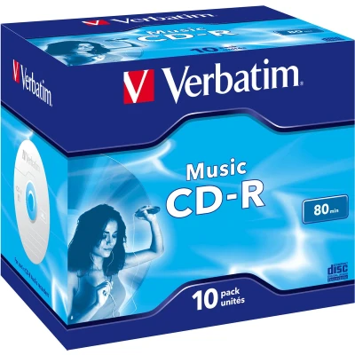 Afbeelding van Verbatim 43365 CD R disc 10 stuk(s) Jewelcase