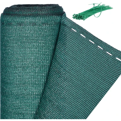 Afbeelding van Relaxdays zichtbreeknet groen 180 cm hoog net hekwerk zichtdoek tuin privacydoek 1,8 x 25 meter