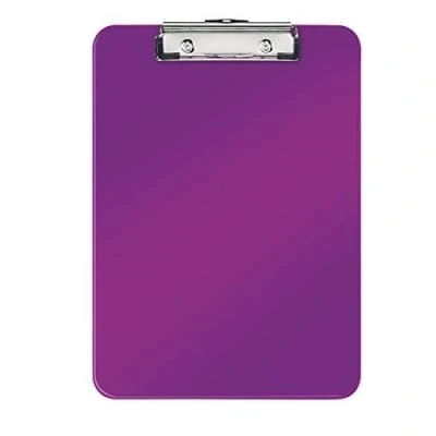 Image de Leitz wow porte documents avec clip violet format a4 39710062