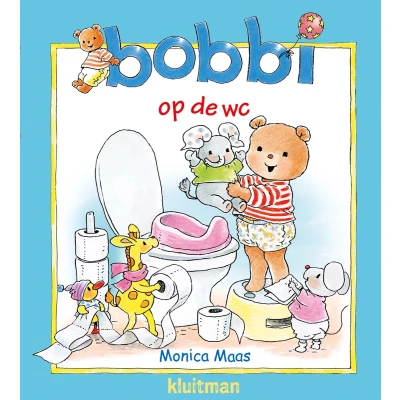 Afbeelding van Bobbi op de wc