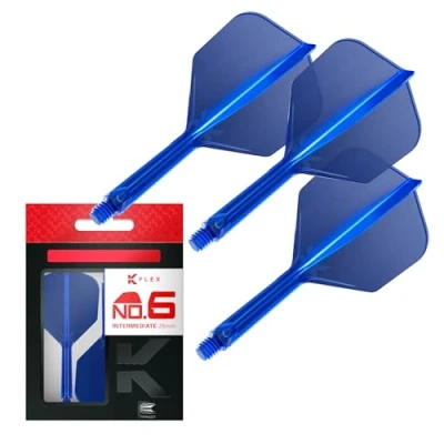 Afbeelding van Target K Flex Blue NO6 Dart Flights