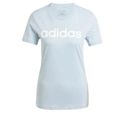 Afbeelding van adidas Sportswear W LIN T Tshirt print, Dames, Maat: XS, Blue