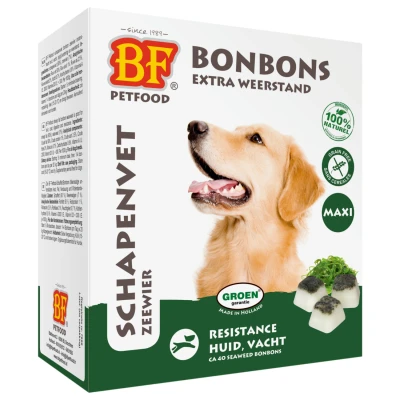 Afbeelding van Bf Schapenvet 40 stuks Hondensnacks Zeewier&amp;Vet
