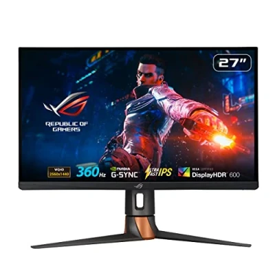 Image de Écran PC Asus ROG Swift PG27AQN 27 LCD QHD 360Hz NVIDIA G Sync Noir