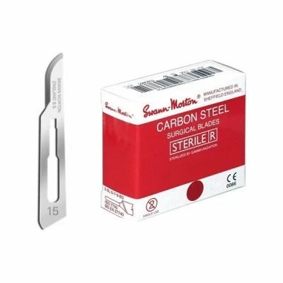 Afbeelding van Swann Morton Scalpelmesjes Steriel Mesnummer 15 REF 0205