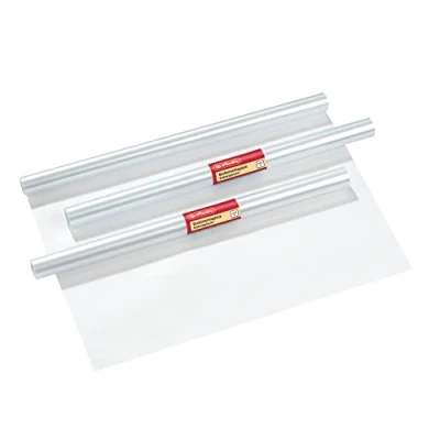 Image de herlitz film de protection pour livre, 400 mm x 5 m, en PP, transparent, non autocollant (05105101 006)