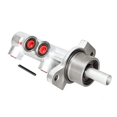 Afbeelding van HELLA 8AM 355 503 091 Hoofdremcilinder 24mm Grijs gietijzer M10 x 1 (x2)