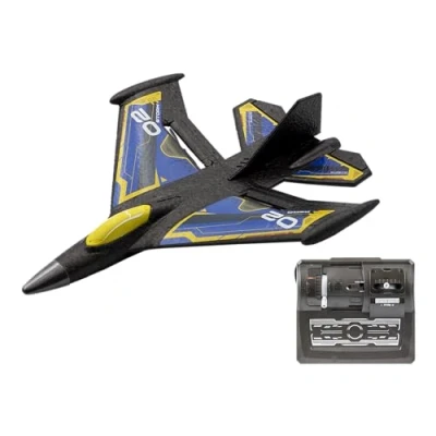 Afbeelding van Silverlit FLYBOTIC Sonic Evo op afstand bestuurbaar vliegtuig blauw 31 cm
