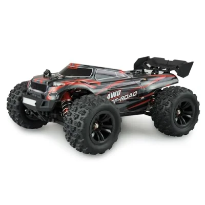 Afbeelding van Amewi Hyper GO Pro Zwart, Rood Brushless 1:16 RC auto Elektro Truggy 4WD RTR 2,4 GHz