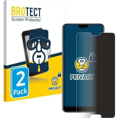 Afbeelding van BROTECT privacy screenprotector voor Huawei P20 Pro Folie Beschermfolie Blauwlichtfilter (2 Stuks)