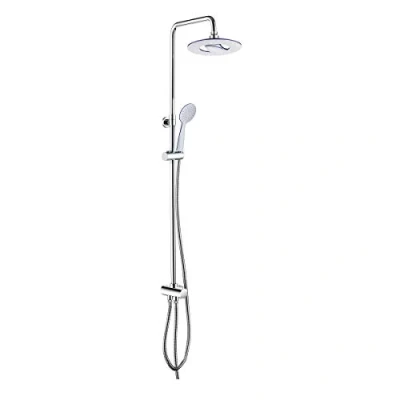 Afbeelding van Tiger Chuva Doucheset Regendouche Ø 20 cm Handdouche 10 2 standen Chroom