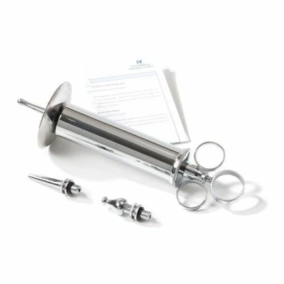 Afbeelding van Oorspuit 100cc incl. 3st. aanzetten / spatschild 19cm. Medipharchem RVS inclusief 3 stuks