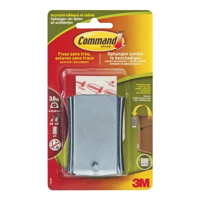 Image de 3M Command crochet autocollant pour tableau 3,6 kg