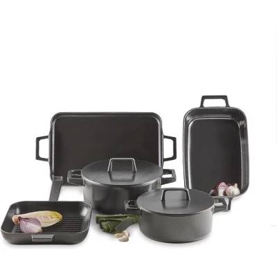 Afbeelding van Habonne Baron Braadpan Zwart 25 cm