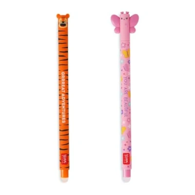 Afbeelding van Legami Uitwisbare Pen TIJGER Navulbaar Back to School Inktkleur Oranje