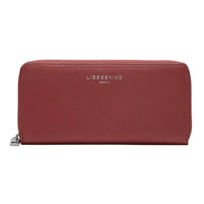 Afbeelding van Liebeskind Berlin Gigi WALLETS L SHEEP NATURAL True RED, Red.