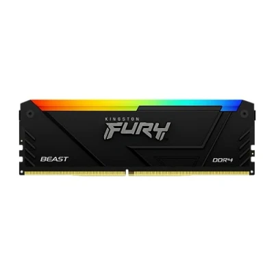 Afbeelding van Kingston Beast RGB Werkgeheugenmodule voor PC DDR4 16 GB 1 x 3200 MHz 288 pins DIMM KF432C16BB2A/16