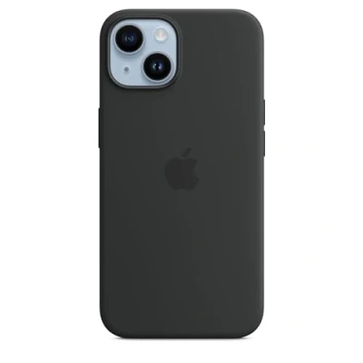 Afbeelding van Apple iPhone 14 Back Cover met MagSafe Middernacht