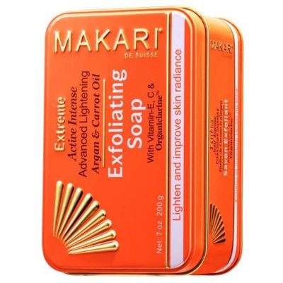 Afbeelding van Makari Extreme Wortel &amp; Argan Zeep Voor natuurlijk een perfecte, egale en jonge huid het bleken van de