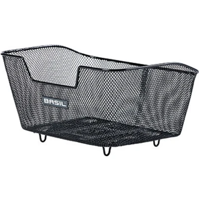 Afbeelding van Fietsmand Basil Base M met WSL systeem 30 x 42 21 cm zwart