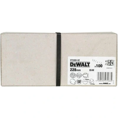 Image de DEWALT DT2400 QZ Lame de scie alternative BiM 222.5x2.5 Bois/Palette pour S2345X (100 pcs)
