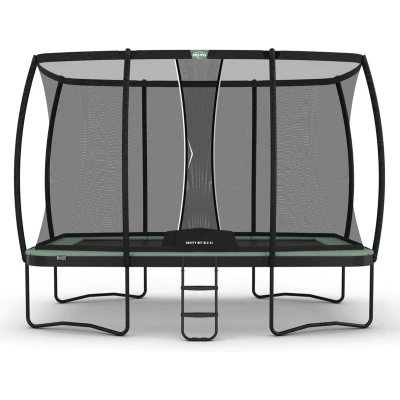 Afbeelding van BERG Ultim Champion ECO Regular Trampoline Volledig Circulair Rechthoek 410 cm incl. Safety Net Deluxe XL Groen