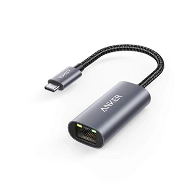 Afbeelding van Anker PowerExpand USB C naar Gigabit Ethernet adapter, aluminium, compact design, voor MacBook Pro, Air 2018, iPad Pro XPS, en nog veel meer