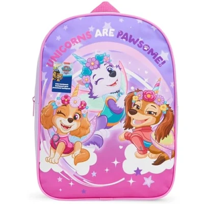 Afbeelding van Get Trend Rugzak voor kinderen, kleuterschool, peuter, 2, 10 jaar, schooltas, meisjes, jongens, kindertas, lunch, rugzak, reizen, sport, Paars Paw Patrol