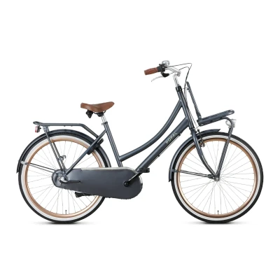 Afbeelding van Popal Daily Dutch Basic+ 26 Inch 2024 Meisjes Kinderfiets Petrol Blue + 30.00 Inruilkorting