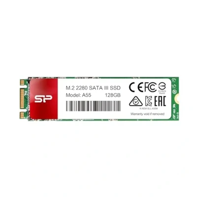 Afbeelding van Silicon Power SP128GBSS3A55M28 internal solid state drive M.2 128 GB SATA III SLC