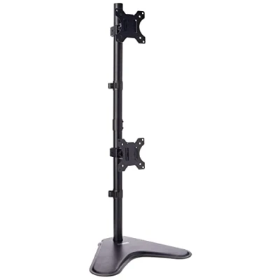 Afbeelding van Fellowes Seasa monitorarm, vrijstaand, voor 2 schermen, verticaal Monitorarm bar
