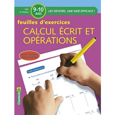Afbeelding van Les devoirs Feuilles d&#039;ex. Calcul écrit et opérations (9 10 a.)