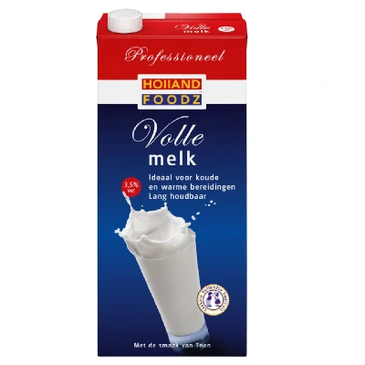 Afbeelding van Holland Foodz Volle Houdbare Melk 1L