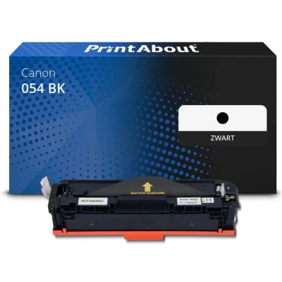 Afbeelding van Huismerk Canon 054 BK Toner Zwart