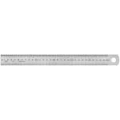 Afbeelding van Liniaal 1000x20x1mm staal met maatverdeling
