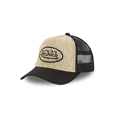 Afbeelding van Von Dutch Cap met stro, kleur beige, maat eenheidsmaat
