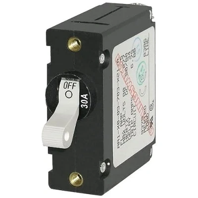 Afbeelding van Magnetische stroomonderbreker Serie A (stroom: 30 Amp) wit (BS7222)