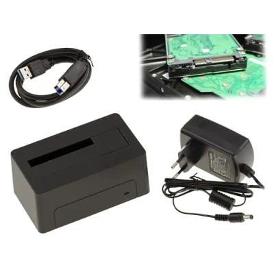 Afbeelding van Docking Station voor SAS Disk USB3.0 Link 5G Voeding 12V