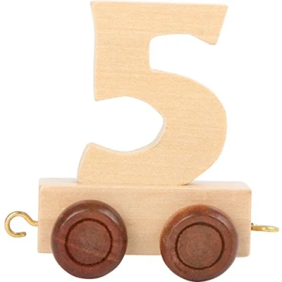 Afbeelding van small foot Numbers Train 5