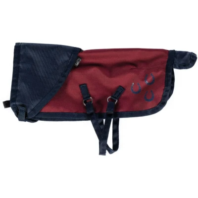Afbeelding van HKM Knuffel Pony Outdoordeken Donkerblauw/Roze
