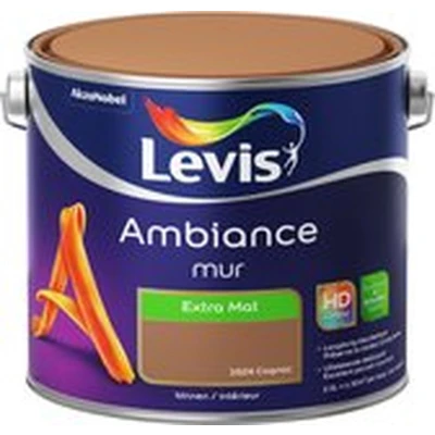 Afbeelding van Levis muurverf Ambiance mur extra mat 2.5l cognac