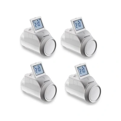 Afbeelding van Evohome HR92 radiator regelaar 4 pack voordeelpakket. Artikelnr: HR92WE