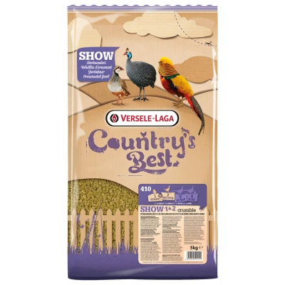 Afbeelding van Versele Laga Country`s Best Show 1&amp;2 Crumble Sierhoenders Pluimveevoer 5 kg 012 Wk