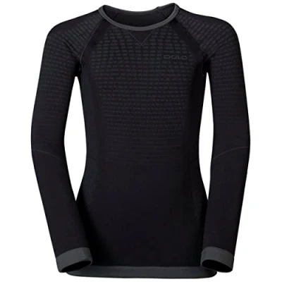 Afbeelding van Odlo Uniseks T shirt voor kinderen L/S Crew Neck Evolution warm ondergoed