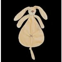 Afbeelding van Happy Horse Knuffeldoekje Rabbit Richie Recycled Beige