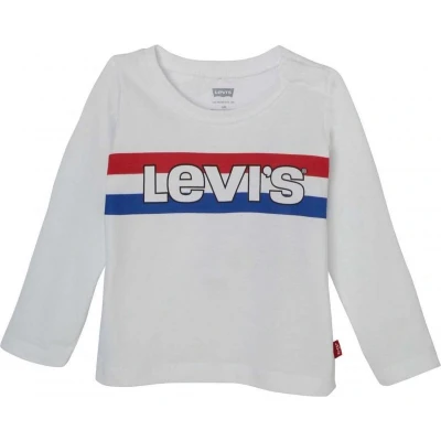 Afbeelding van Levi&#039;s Baby Batwing T shirt girl 6M Wit / White