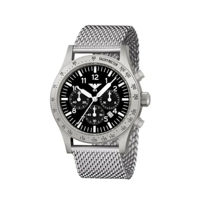 Afbeelding van KHS KHS.PLASSC.MS Polshorloge Heren Solar PLATOON Steel Chronograph